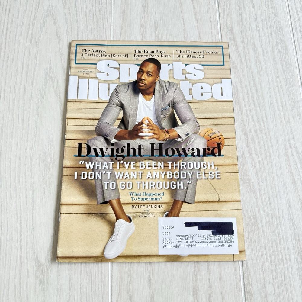 Sports Illustrated Magazine September 25 2017 Dwight Howard Orlando Magic